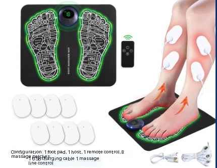 EMS Foot Massager Pad – Electric Foot & Leg Stimulator
