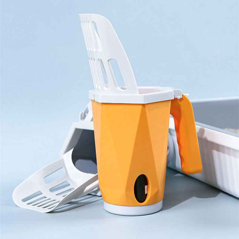 Effortless Clean with Our Self-Cleaning Cat Litter Scoop