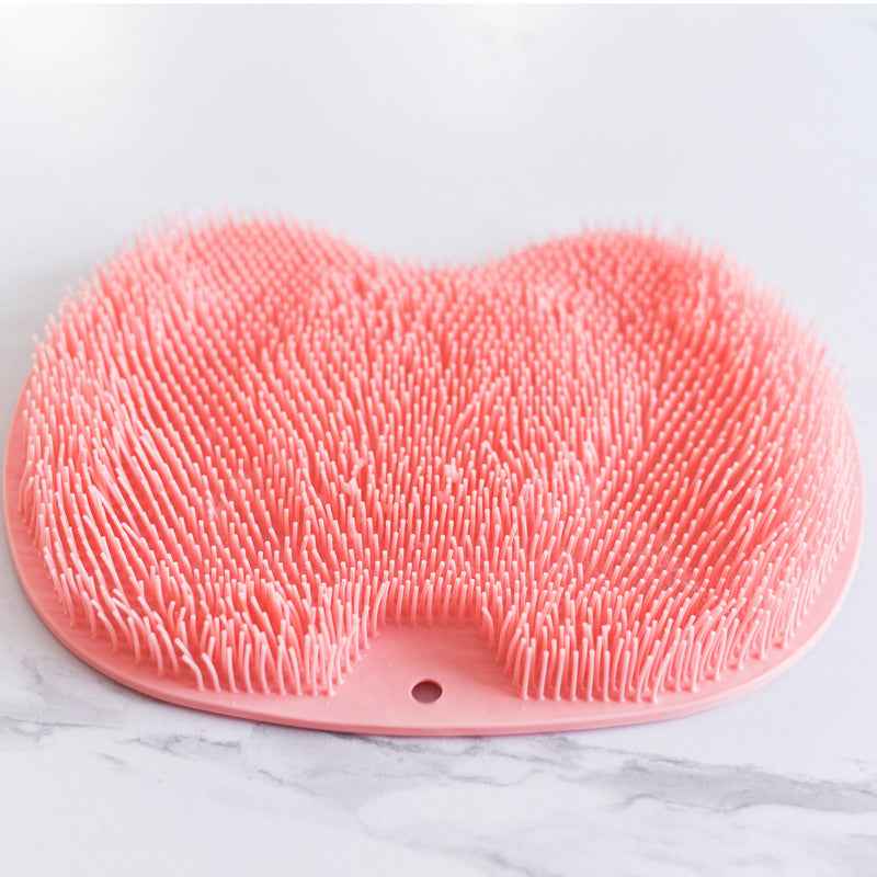 Silicone Massage Bath Brush – Non-Slip Body & Foot Scrubber