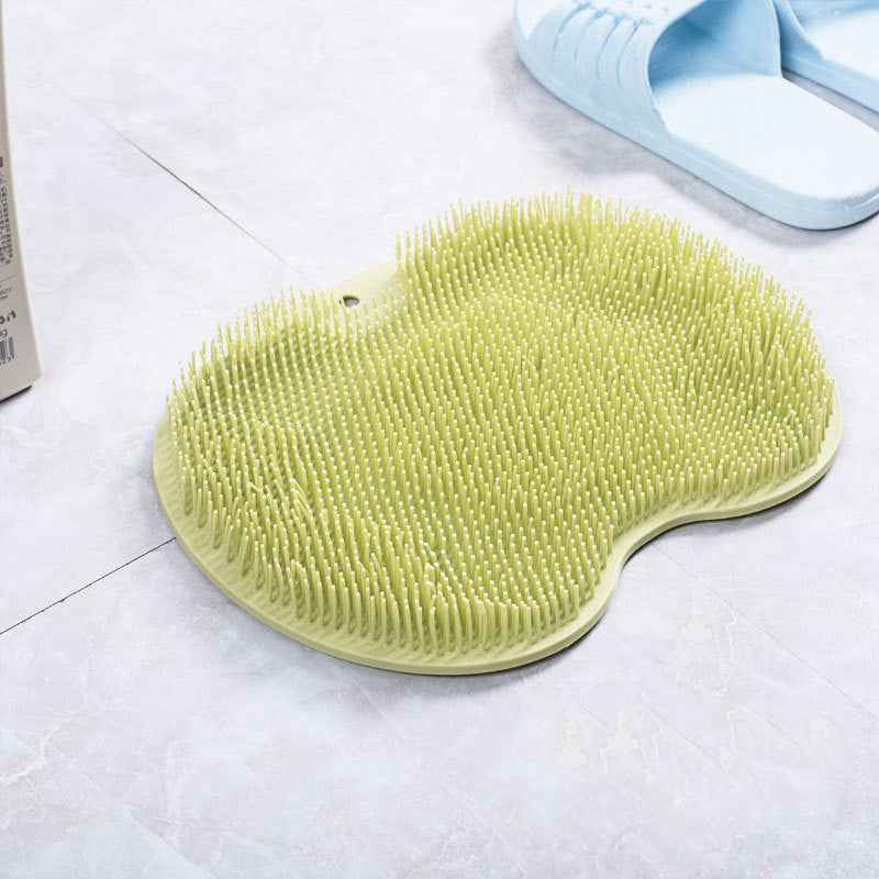 Silicone Massage Bath Brush – Non-Slip Body & Foot Scrubber