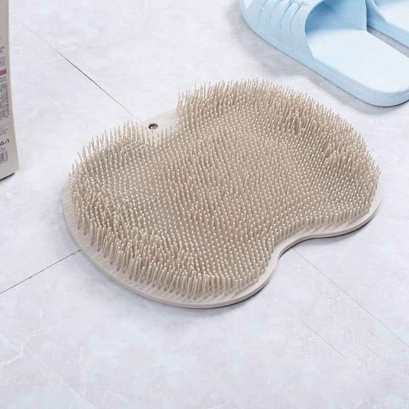 Silicone Massage Bath Brush – Non-Slip Body & Foot Scrubber