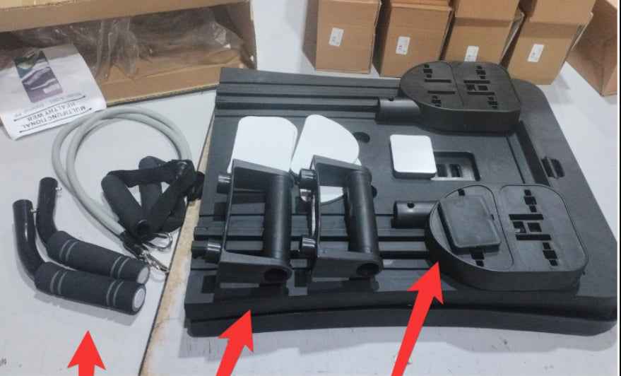 4-in-1 Foldable Ab Workout Board – Automatic Rebound Fitness Trainer