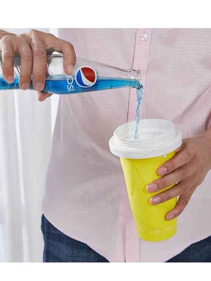 Instant Slushy Freezer Cup: Your Gateway to Refreshing Cold Drinks Anytime!