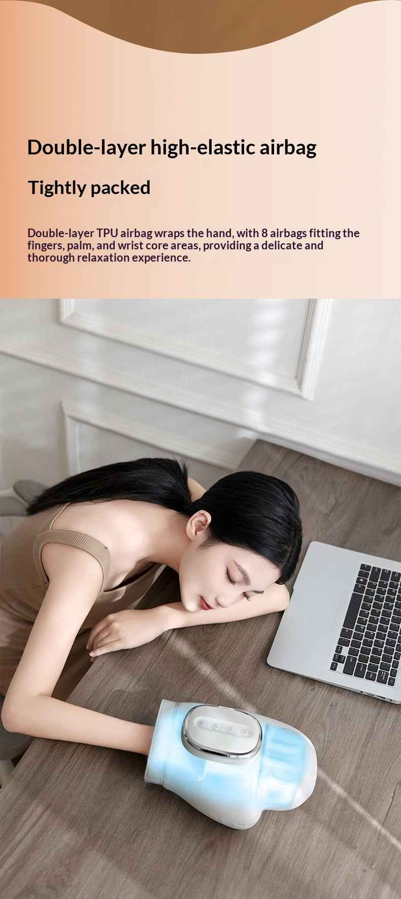 Hand Massager, Hand Wrist Joint Hot Compress