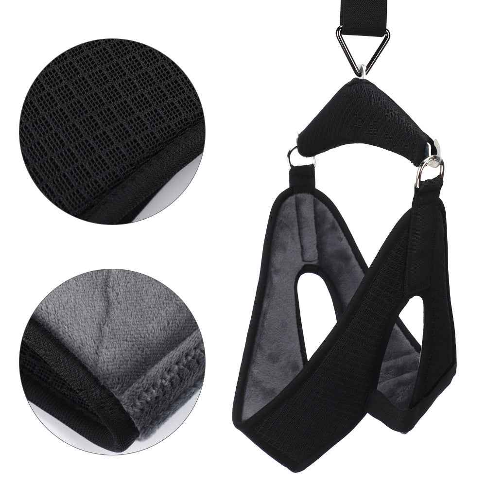 Portable Domestic Suspension Cervical Traction Orthotic Device