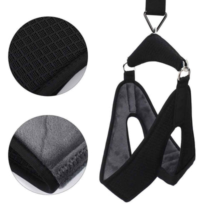 Portable Domestic Suspension Cervical Traction Orthotic Device