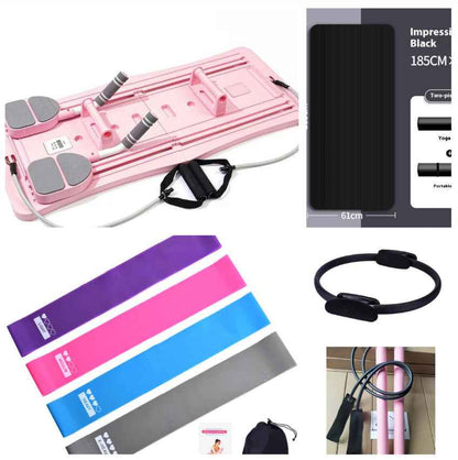 4-in-1 Foldable Ab Workout Board – Automatic Rebound Fitness Trainer