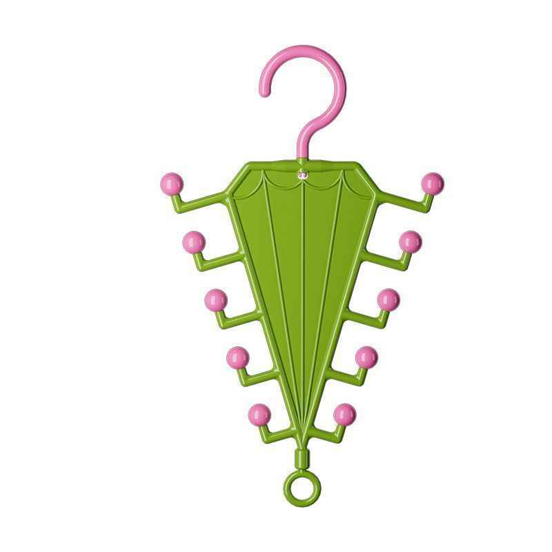 Space-Saving Double-Sided Clothes Hanger