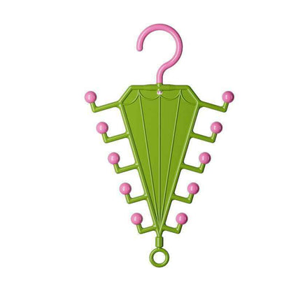 Space-Saving Double-Sided Clothes Hanger
