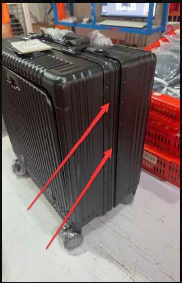 Multifunctional Business Trolley Case With Water Cup Holder