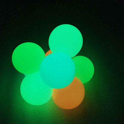 Luminous Parent-Child Sticky Ball for Engaging Family Fun