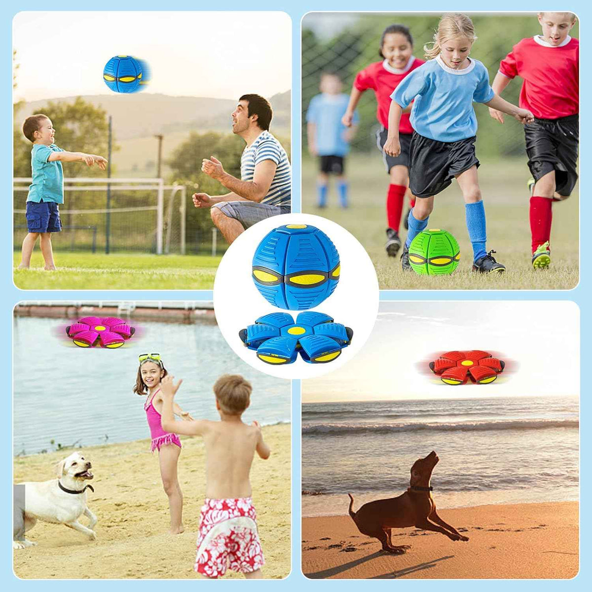 Interactive Flying Ball for Dogs: Unleash Fun and Playtime!