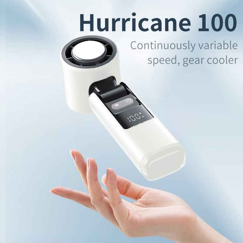 Portable Turbo Mini Handheld Fan – Rechargeable Foldable Fan