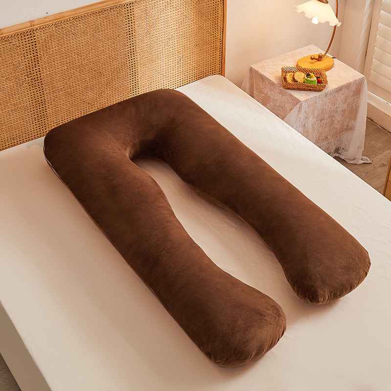 Ultimate Comfort U-Shaped Maternity Pillow - Removable & Washable Cotton Support