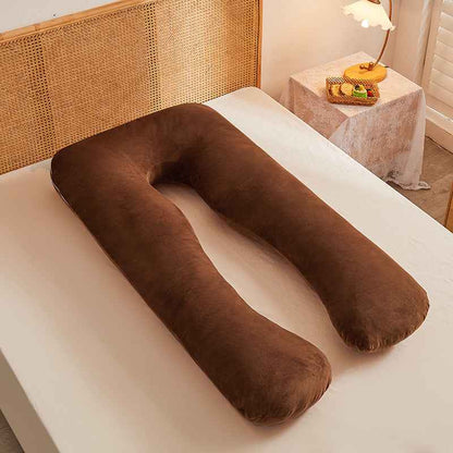 Ultimate Comfort U-Shaped Maternity Pillow - Removable & Washable Cotton Support