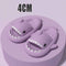 4CM Thick Sole Purple