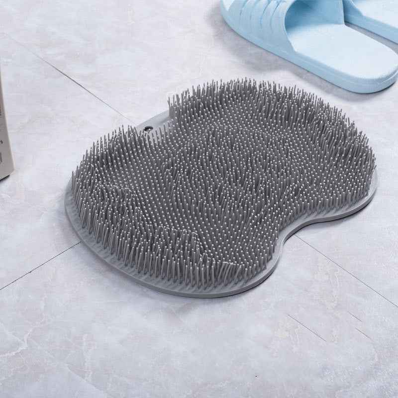 Silicone Massage Bath Brush – Non-Slip Body & Foot Scrubber