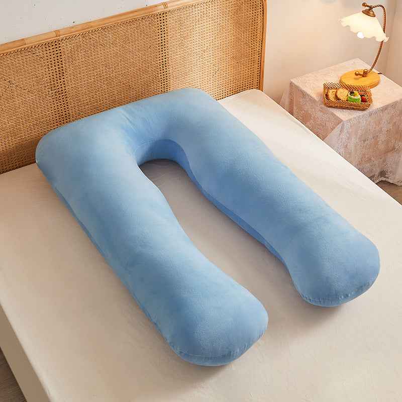 Ultimate Comfort U-Shaped Maternity Pillow - Removable & Washable Cotton Support