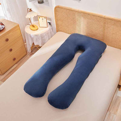 Ultimate Comfort U-Shaped Maternity Pillow - Removable & Washable Cotton Support