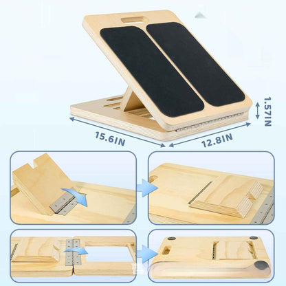 Rehabilitation Training Device Inclined Board Calf Stretcher For Standing On An Incline