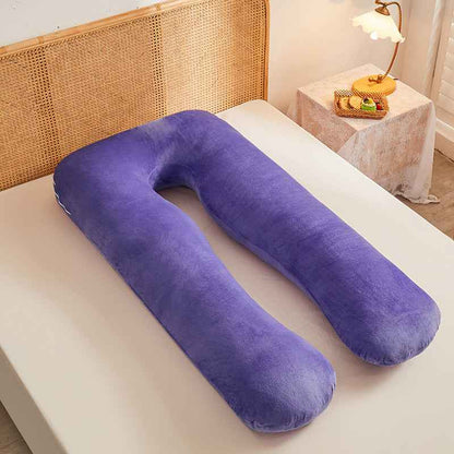 Ultimate Comfort U-Shaped Maternity Pillow - Removable & Washable Cotton Support