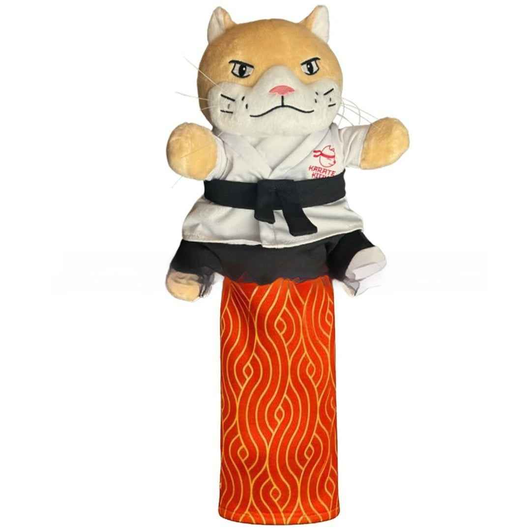 Home Decoration Cat Puppet Wrestler