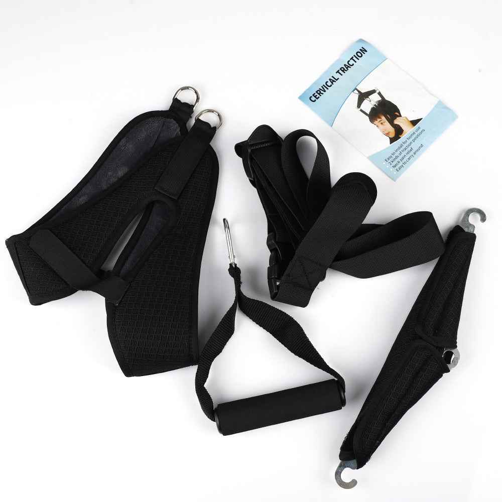 Portable Domestic Suspension Cervical Traction Orthotic Device