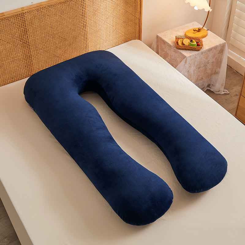 Ultimate Comfort U-Shaped Maternity Pillow - Removable & Washable Cotton Support