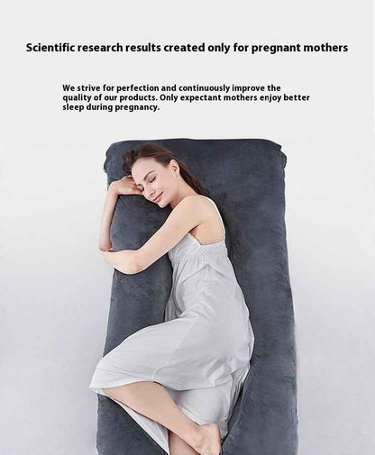 Ultimate Comfort U-Shaped Maternity Pillow - Removable & Washable Cotton Support