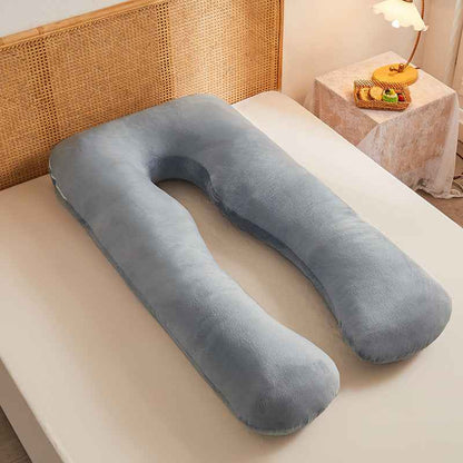 Ultimate Comfort U-Shaped Maternity Pillow - Removable & Washable Cotton Support