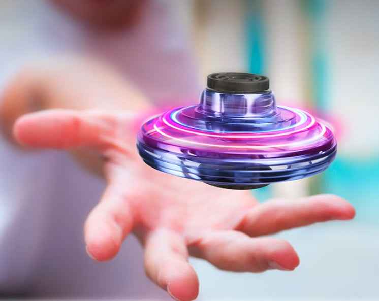 Experience Fun and Adventure with the Mini Fingertip Gyro UFO Spinner Toy