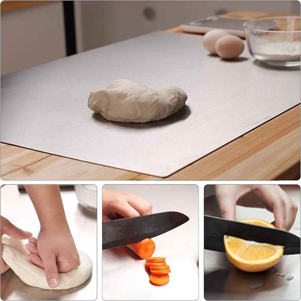 Thickened Stainless Steel Rolling Boardchopping Board And Work Surface