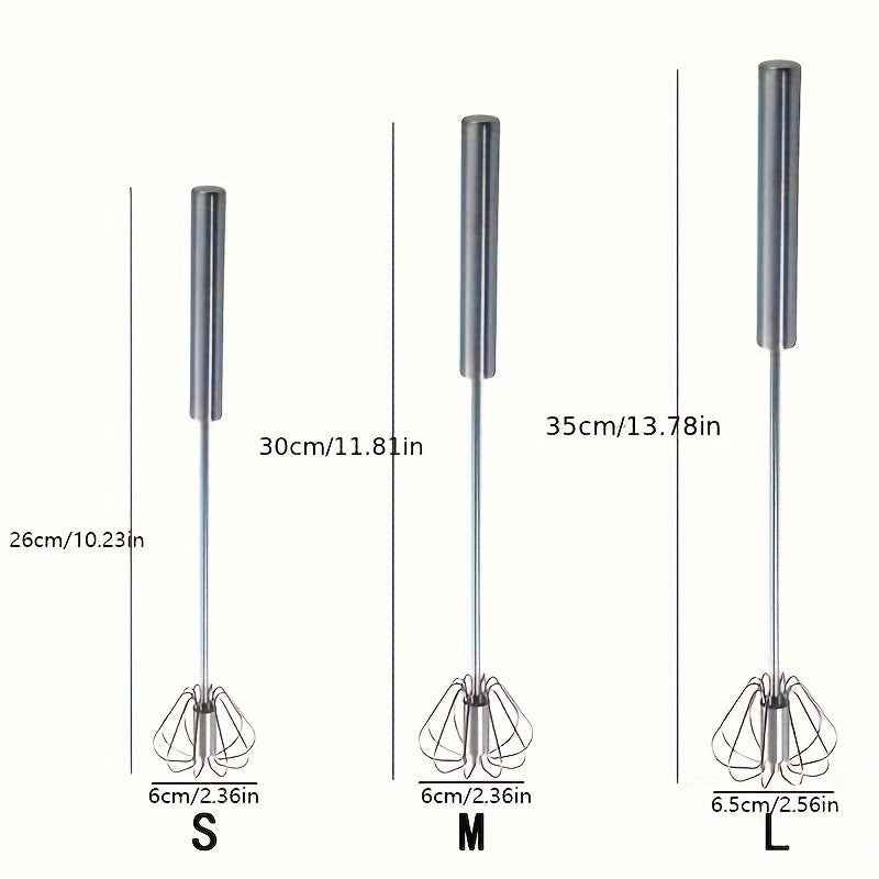 Stainless Steel Manual Household Egg Beater
