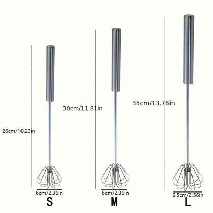 Stainless Steel Manual Household Egg Beater