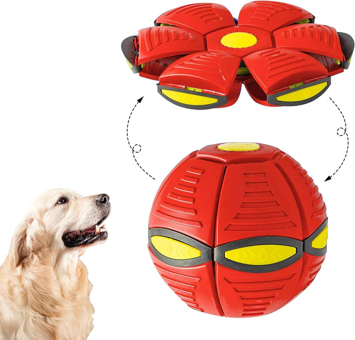 Interactive Flying Ball for Dogs: Unleash Fun and Playtime!