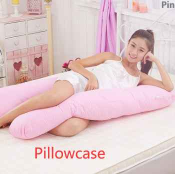 Ultimate Comfort U-Shaped Maternity Pillow - Removable & Washable Cotton Support