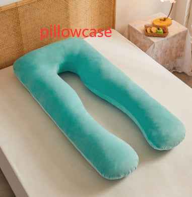 Ultimate Comfort U-Shaped Maternity Pillow - Removable & Washable Cotton Support