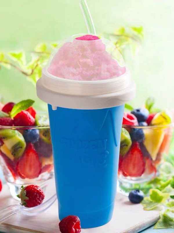 Instant Slushy Freezer Cup: Your Gateway to Refreshing Cold Drinks Anytime!