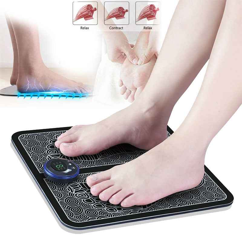 EMS Foot Massager Pad – Electric Foot & Leg Stimulator