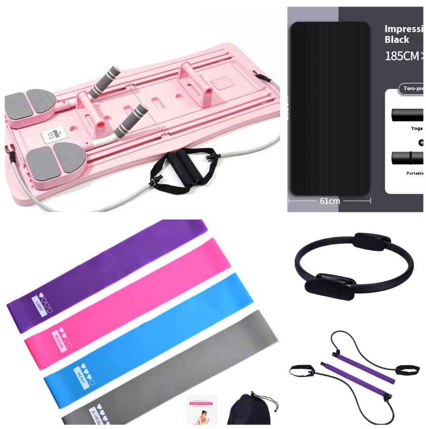 4-in-1 Foldable Ab Workout Board – Automatic Rebound Fitness Trainer