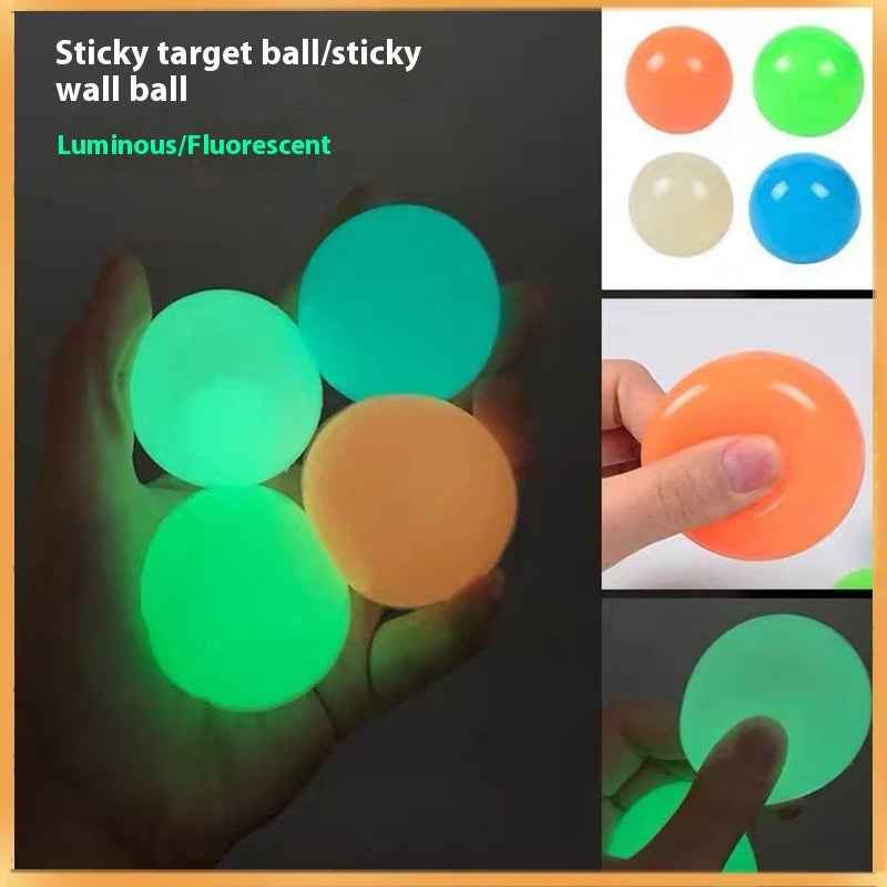 Luminous Parent-Child Sticky Ball for Engaging Family Fun