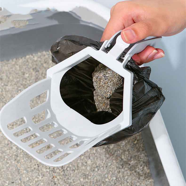 Effortless Clean with Our Self-Cleaning Cat Litter Scoop