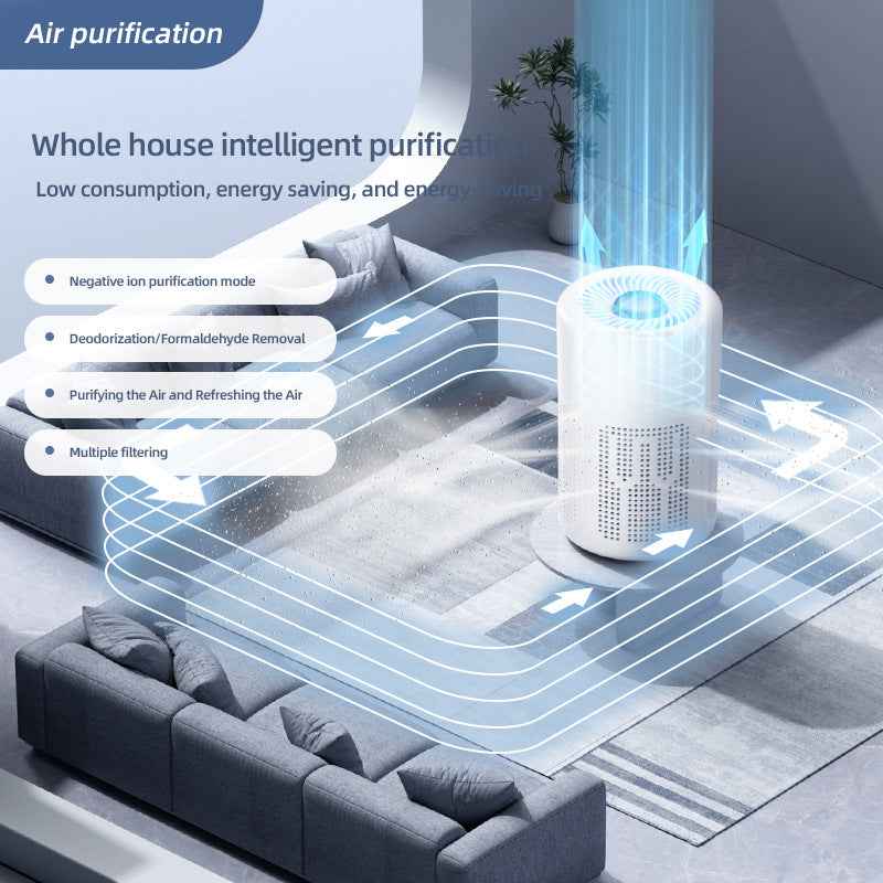 Household Smoke Odor And Formaldehyde Removal Air Purifier