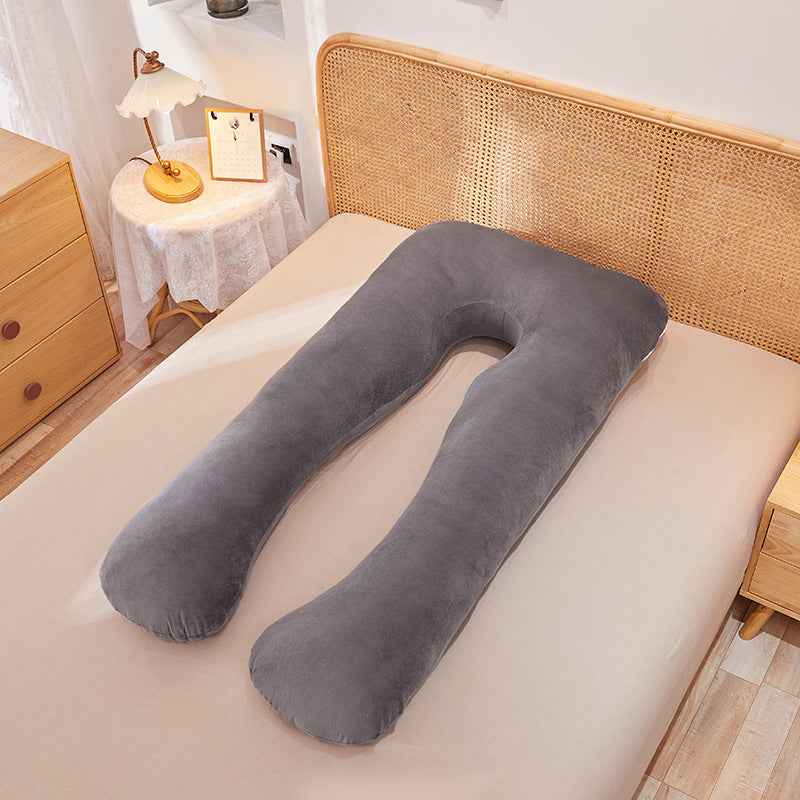 Ultimate Comfort U-Shaped Maternity Pillow - Removable & Washable Cotton Support