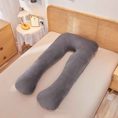 Ultimate Comfort U-Shaped Maternity Pillow - Removable & Washable Cotton Support