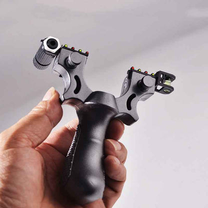 Precision Laser Slingshot - Elevate Your Targeting Fun