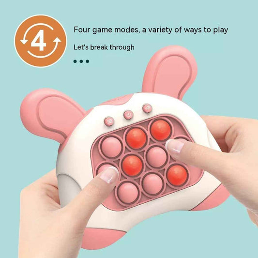 Interactive Yule Puzzle Speed Push Game Machine for Fun Learning