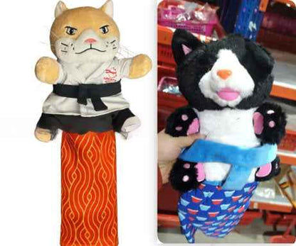 Home Decoration Cat Puppet Wrestler