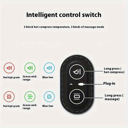 Lumbar Pillow Massage Heating Waist Pad