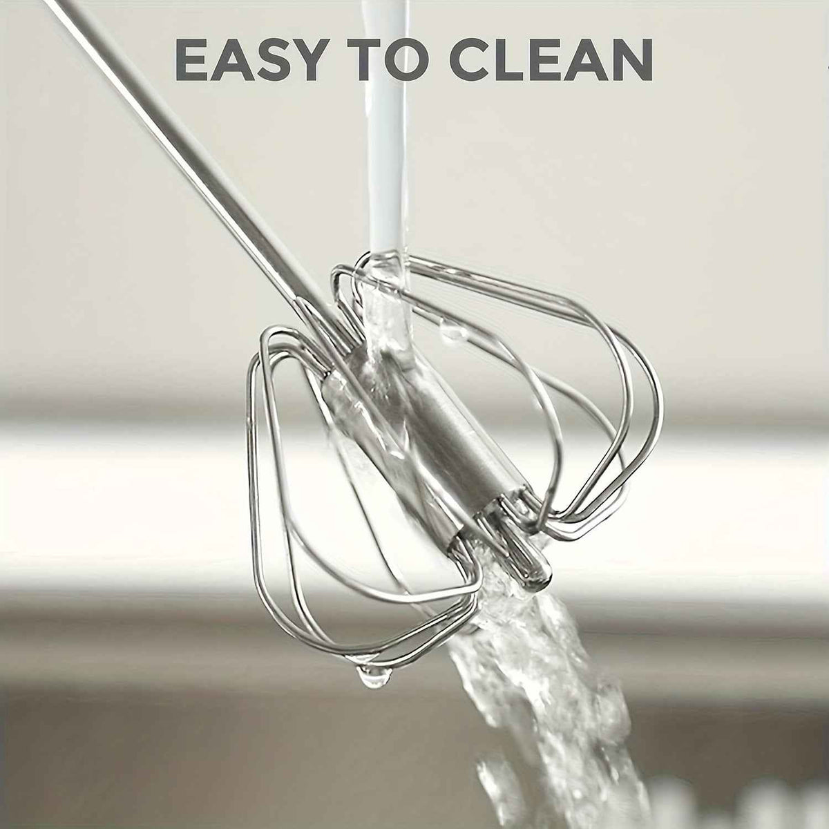 Stainless Steel Manual Household Egg Beater